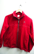 Vintage Lecoq Spotif womens red medium jacket
