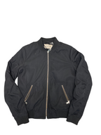 Rubynee Vintage river island mens black bomber jacket