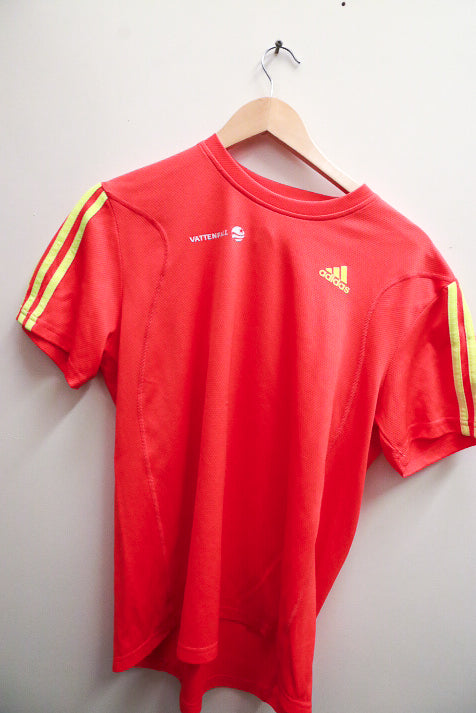 Vintage Adidas original 3 Stripes T-Shirt - Orange España