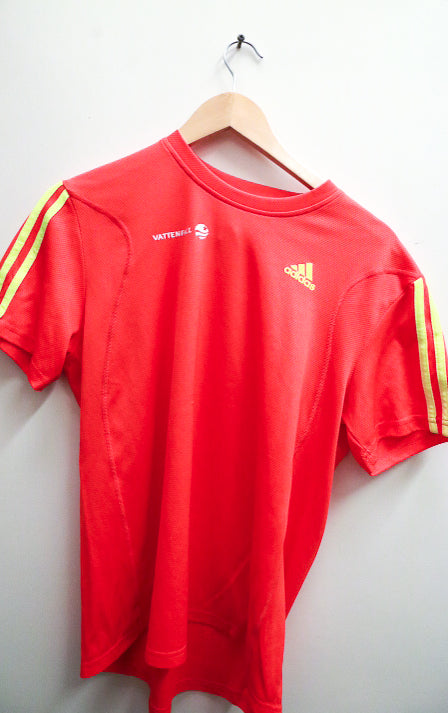 Vintage Adidas original 3 Stripes T-Shirt - Orange España