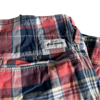 Vintage Abercrombie Men’s Crazy Checkered Plaid Grunge Patchwork Shorts
