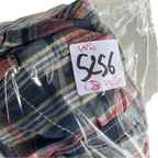 Vintage Abercrombie Men’s Crazy Checkered Plaid Grunge Patchwork Shorts