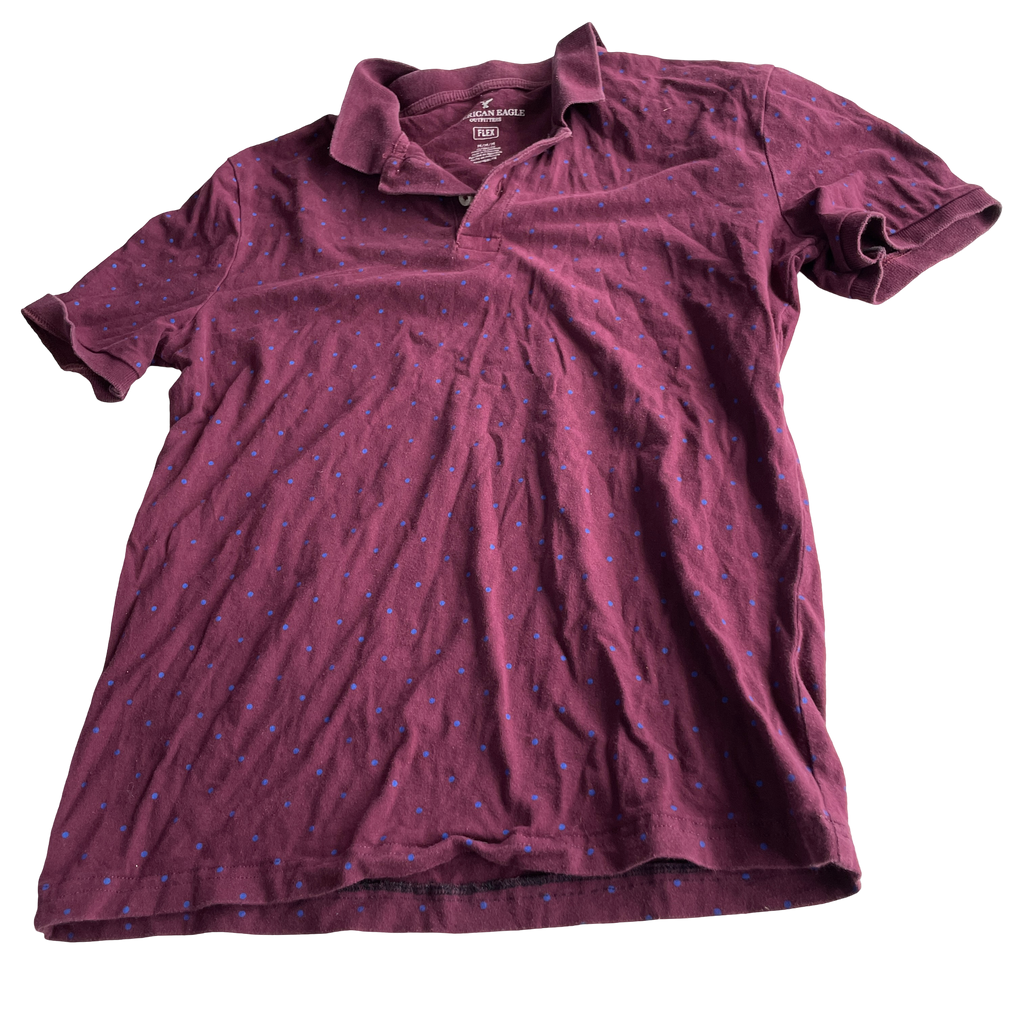 American Eagle Regular Fit Printed Polo