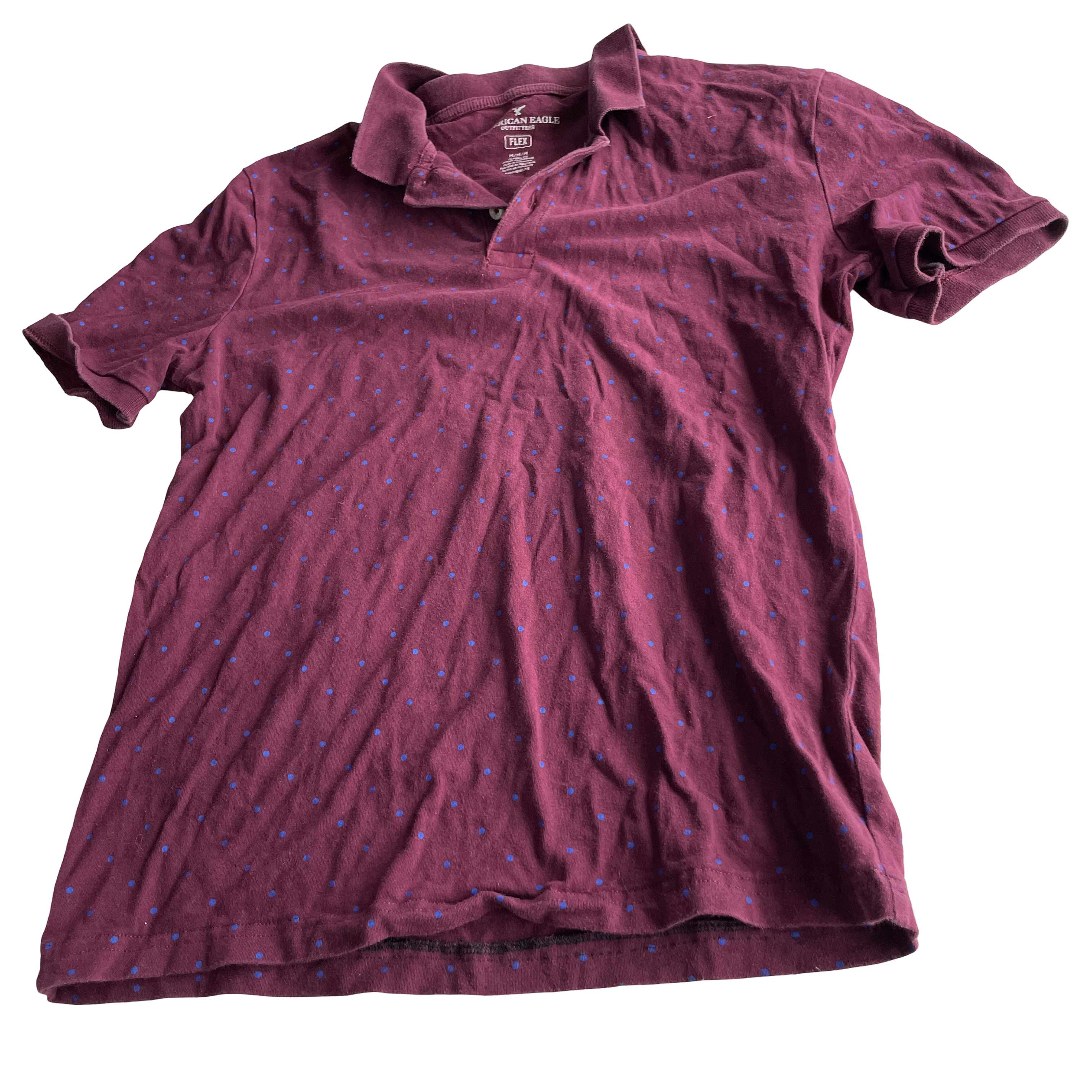 American Eagle Regular Fit Printed Polo