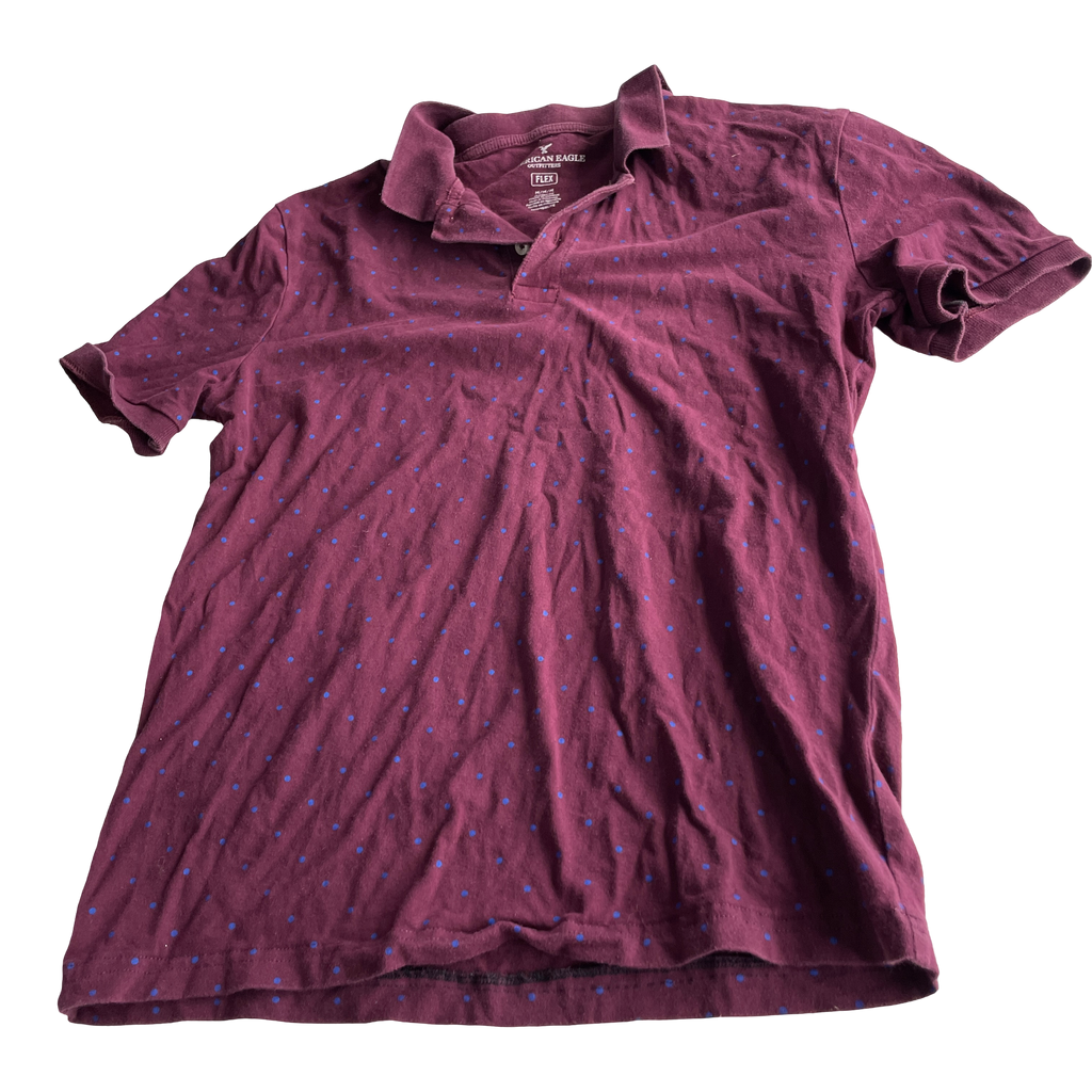 American Eagle Regular Fit Printed Polo