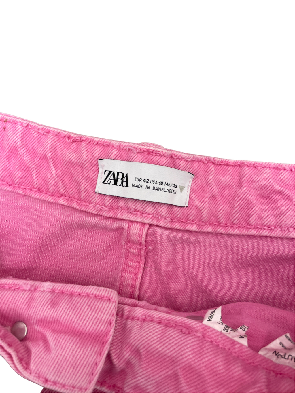 Rubynee Vintage y2k zara denim pink women short
