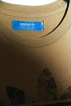 Vintage men I love Adidas graphics brown Adidas tees in M|L27 W18|SKU 6553