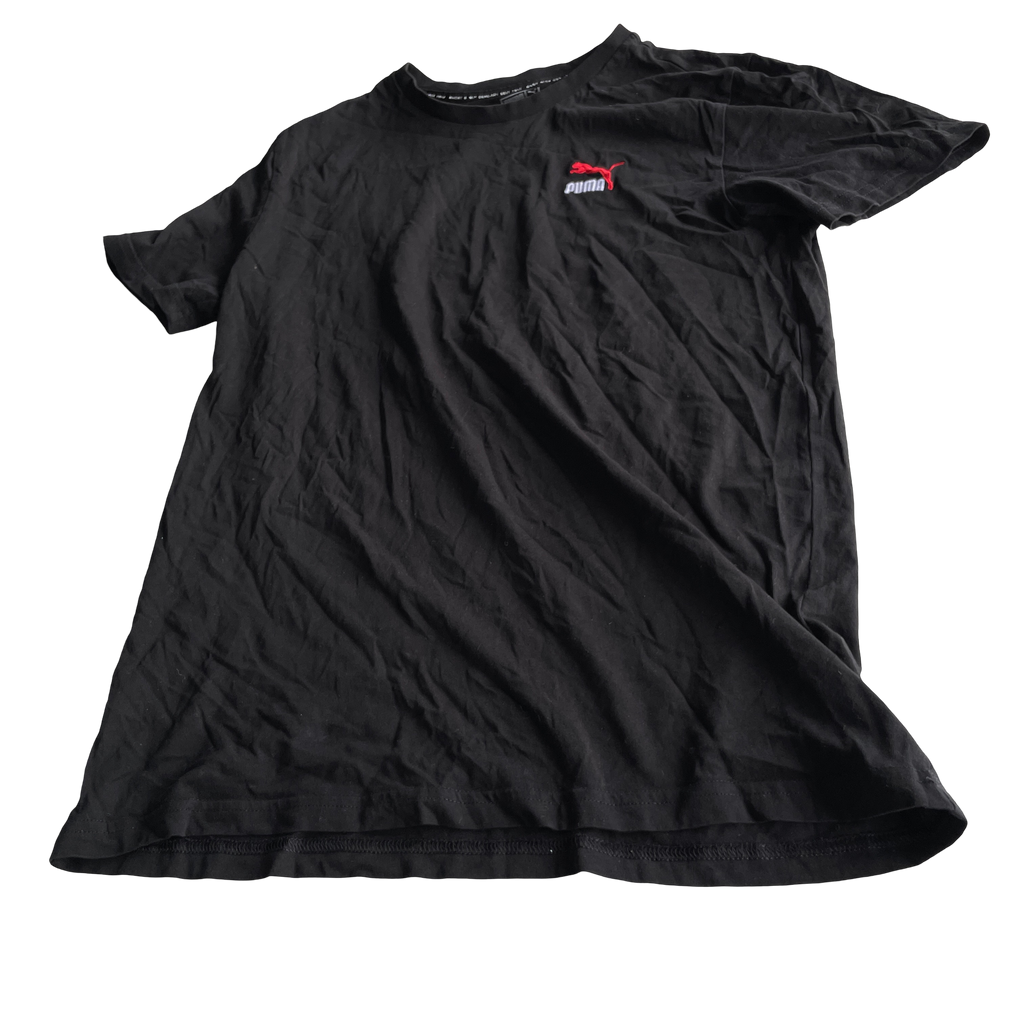 Black Puma V-Neck T-Shirt