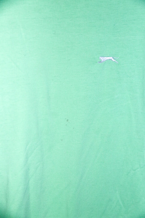 Vintage men puma mint green short sleeve tees in M|L28 W20|SKU 6555