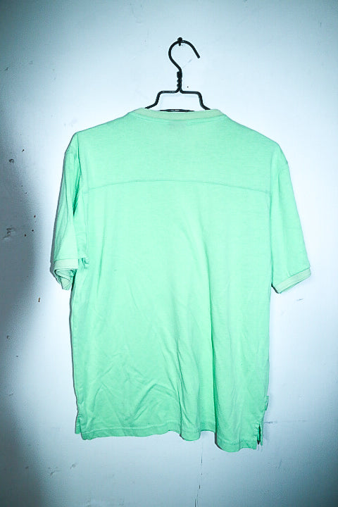 Vintage men puma mint green short sleeve tees in M|L28 W20|SKU 6555