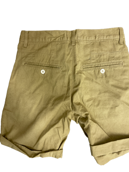 Rubynee Vintage y2k mens topman stretch brown chinos short