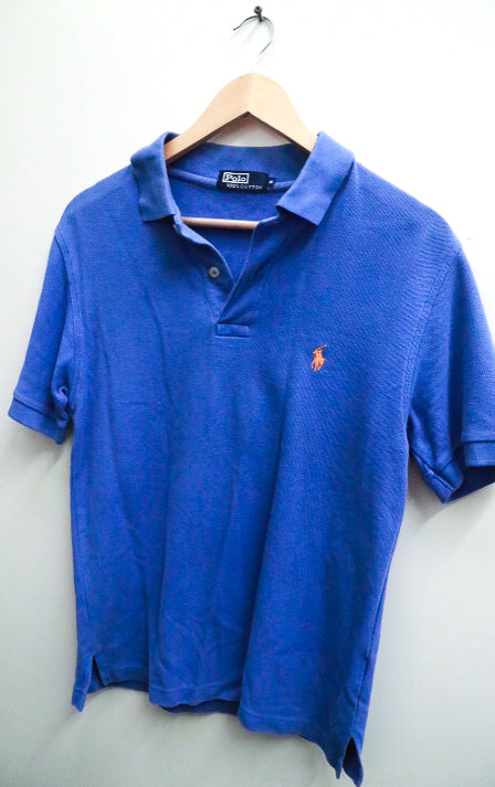 Vintage Polo ralph lauren blue medium polo shirt