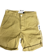 Rubynee Vintage y2k mens topman stretch brown chinos short