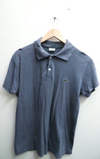 Vintage lacoste grey mens medium polo shirts