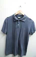 Vintage lacoste grey mens medium polo shirts