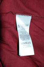 Vintage men maroon red penguin original plain short sleeve tees in S|L22 W17|SKU 6558