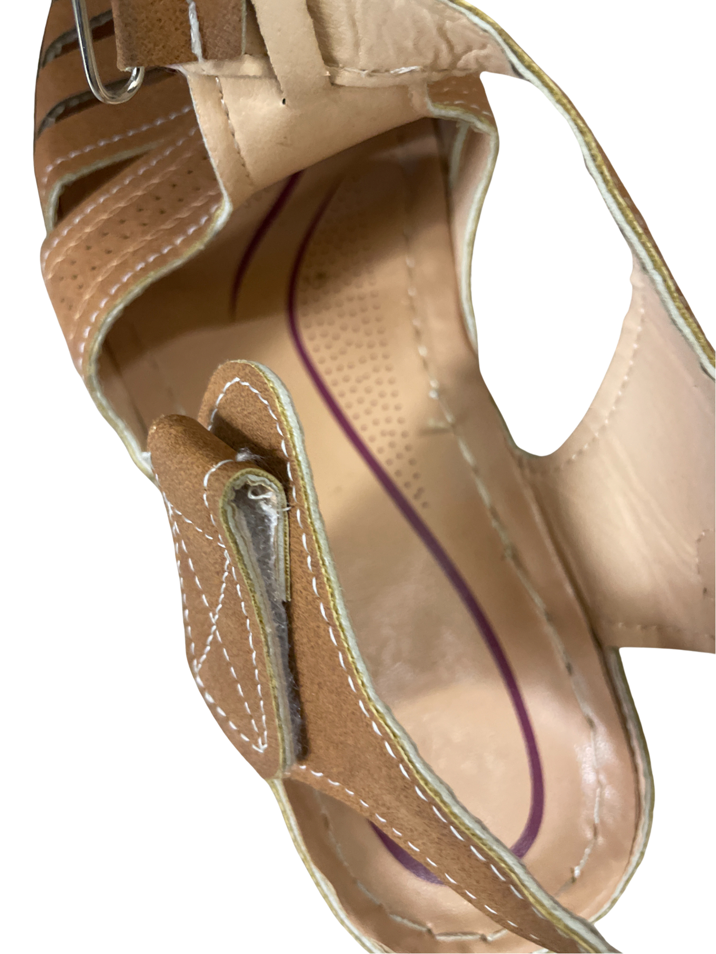 Rubynee Vintage y2k women platform & wedge brown sandals