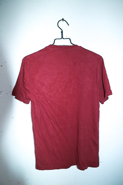 Vintage men maroon red penguin original plain short sleeve tees in S|L22 W17|SKU 6558