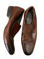 Rubynee Vintage y2k mark & spencer brown leather shoe size 7
