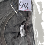 Alphar one retro-rocker-graphic-print-t-shirt-charcoal-grey black t shirt in size XXL L 30 W 22