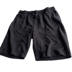 Alphar one Streetwear Mens Size XL Faded Blank Sweatpants Shorts Black USA, Vintage Blank Shorts,  Mens Summer Shorts W 32 L  11 SKU 5264