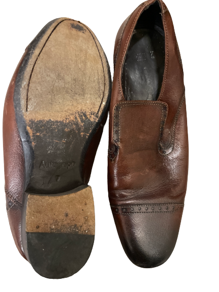 Rubynee Vintage y2k mark & spencer brown leather shoe size 7