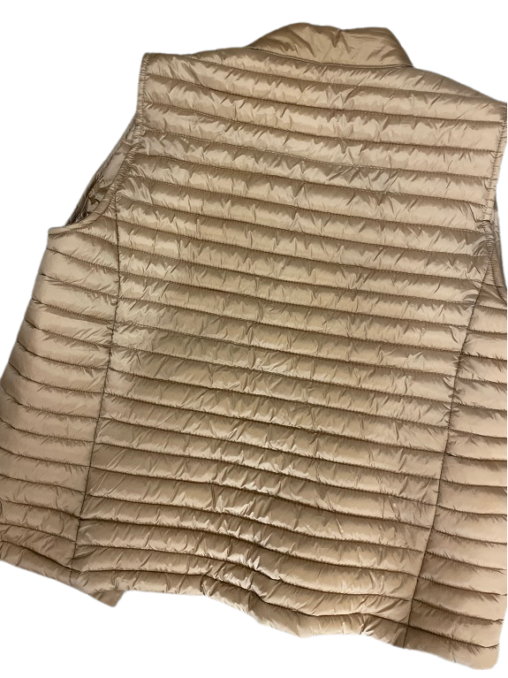 Rubynee Vintage y2k SAVE THE DUCK sleeveless brown quilted puffer jacket