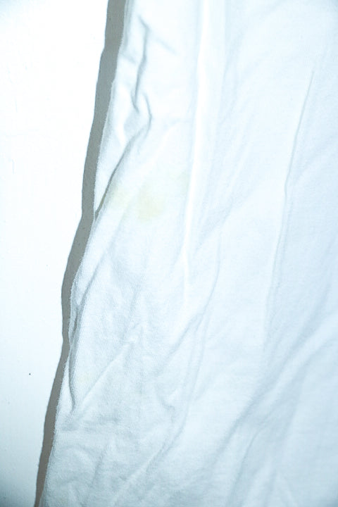 Vintage kid 12-13YRS white Nickelson graphics 90's tees in S|L25 W18|SKU 6562