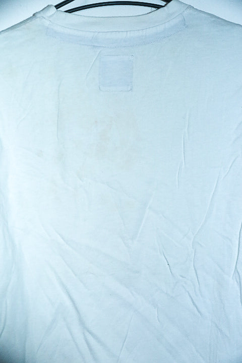 Vintage kid 12-13YRS white Nickelson graphics 90's tees in S|L25 W18|SKU 6562