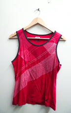Vintage pink fila medium tank top