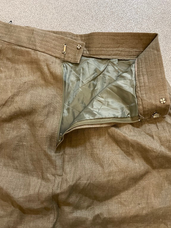 Rubynee Vintage y2k A-line brown mini womens skirt