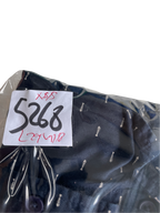 Navy and White  shirt-blue Button-down shirt  L 29 W 18 XS/S