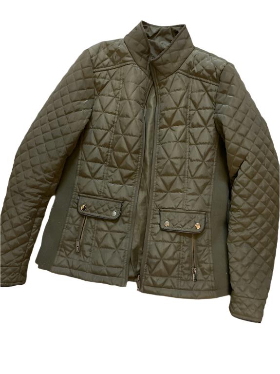 Rubynee Vintage y2k Flyweight Jacket in Khaki green size 10