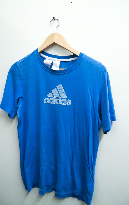 Vintage Adidas blue classic fit mens tees size M