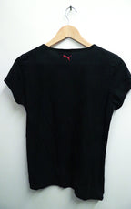 vintage black puma regular fit mens medium tees