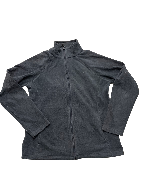 Rubynee Vintage y2k mountain warehouse black full zip fleece jacket