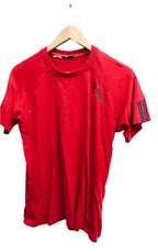 vintage red adidas original mens classic fit tees