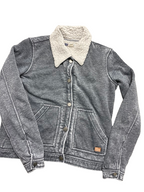 Rubynee Vintage y2k Roxy Forever Surfing Grey Jacket