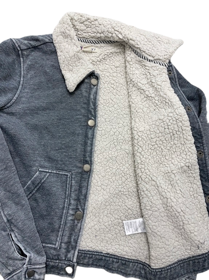 Rubynee Vintage y2k Roxy Forever Surfing Grey Jacket
