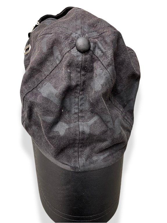 Rubynee Vintage y2k mens black camoflage cap