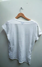 Vintage Topshop white you make me text print womens tees uk 6