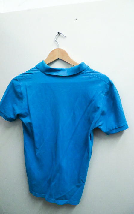 Vintage blue ralph lauren mens polo shirt size M