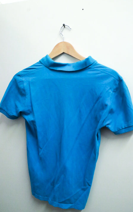 Vintage blue ralph lauren mens polo shirt size M