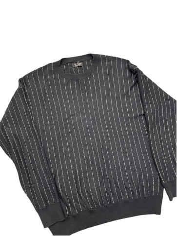 Rubynee Vintage y2k mens striped black zara sweatshirts