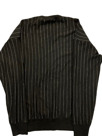 Rubynee Vintage y2k mens striped black zara sweatshirts