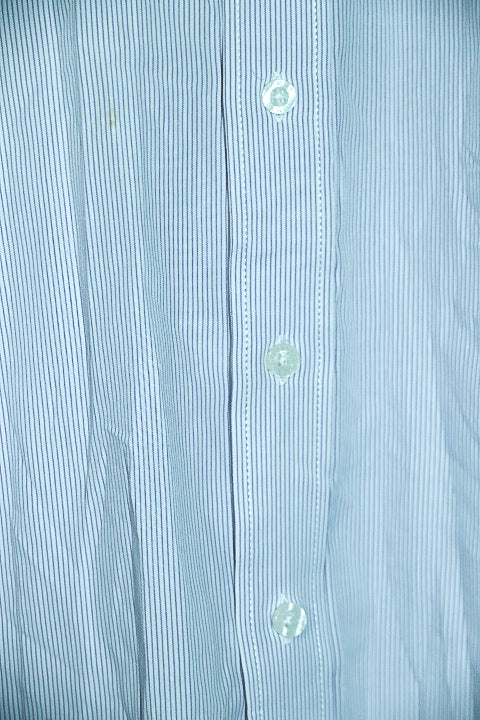 Vintage men Tommy Hilfiger purple vertical stripe long sleeve shirt in L|L32 W22|SKU 6579