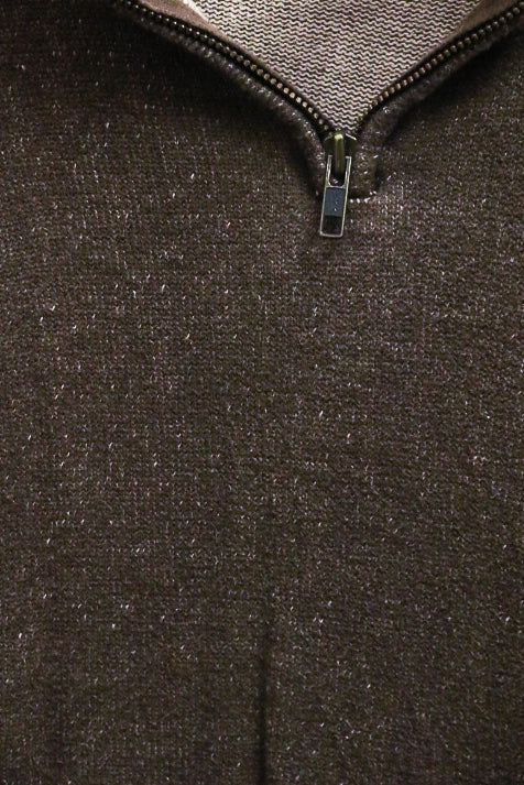 Vintage brown calvin klein jeans large Truck Neck Jumper