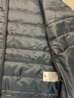Rubynee Vintage y2k ultra light puffer waterproof navy blue jacket