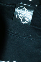 Vintage men Fabric bear graphics 90's black sweatshirt in M|L30 W23|SKU 6580