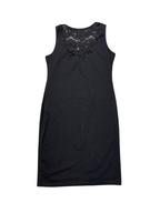 Rubynee Vintage y2k casual o-neck black sleeveless dress